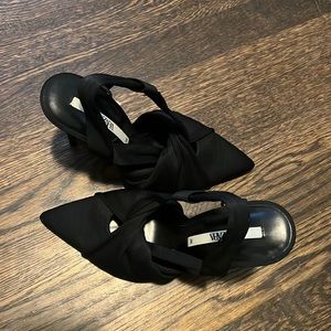 Zara Black Heels
